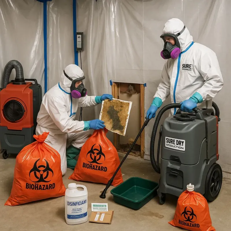 Contaminated Water Handling Protocols process in Buena Vista, MI